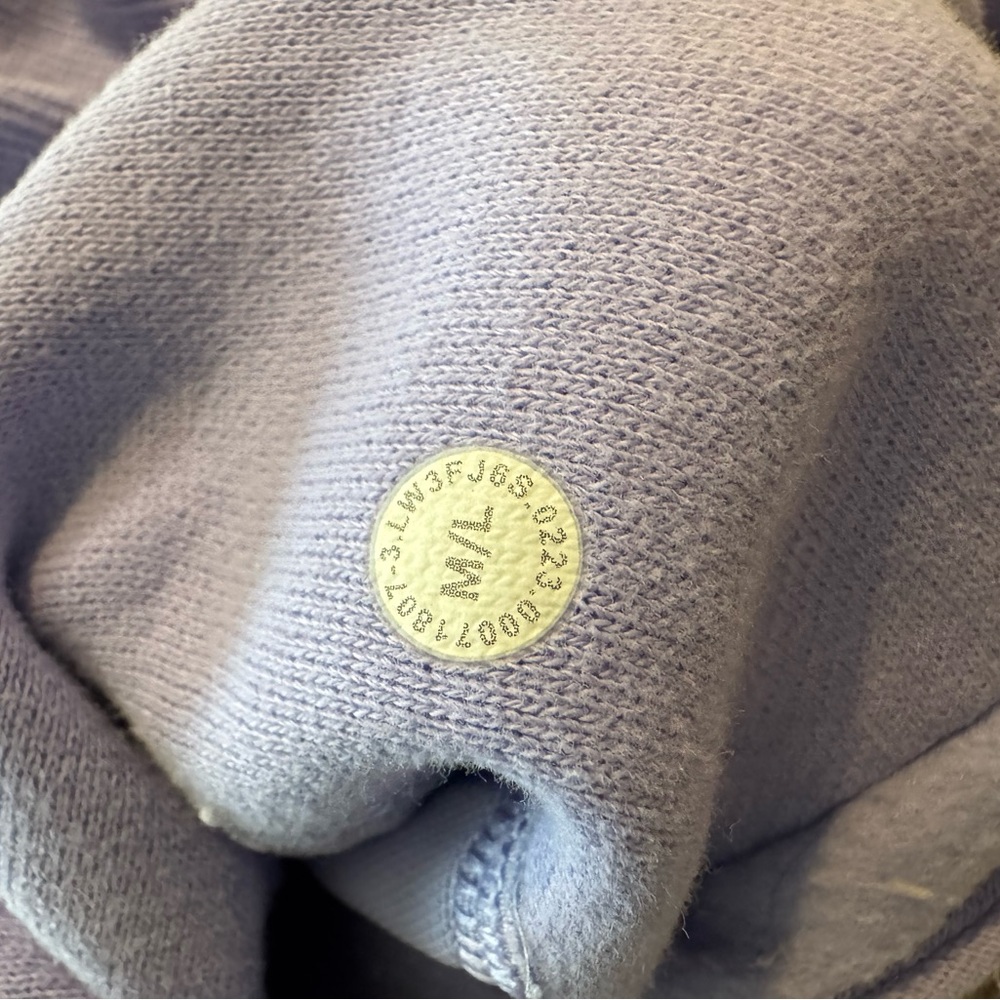 Lululemon Oversized Half-Zip Scuba Lilac Smoke - Picture 4 of 5